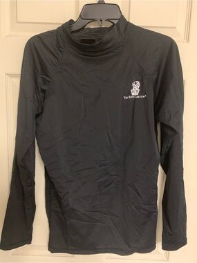 Men’s Long Sleeve Black Swim Rash Guard